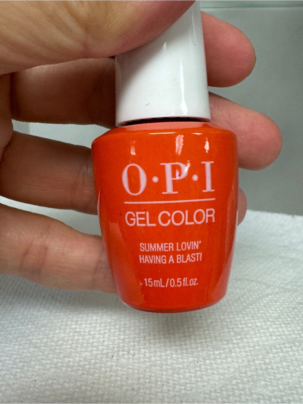 OPI Gel Color Nail Polish - G43 Summer Lovin' Having A Blast! New without box